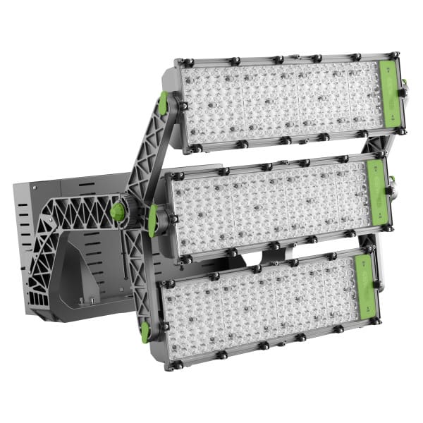 PERFORMANCE IN LIGHTING - LED-Hochleistungs-Scheinwerfer 3000K 480W statisch 3CH runde Optik