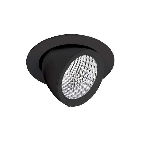PERFORMANCE IN LIGHTING - LED-Einbaustrahler 3000K 20W DALI runde gebündelte Optik