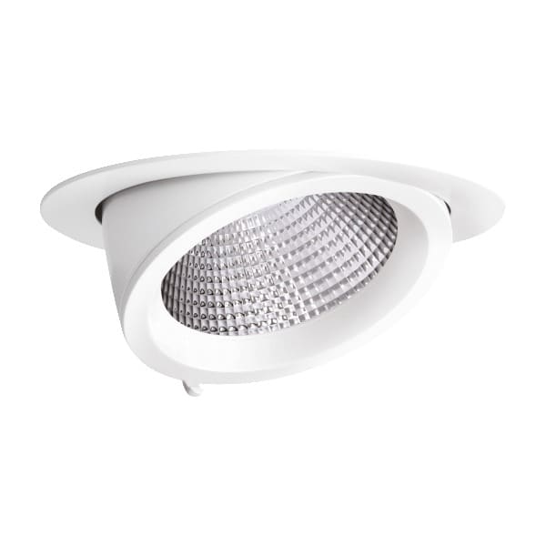 PERFORMANCE IN LIGHTING - LED-Einbaustrahler 4000K 30W statisch runde Streuoptik
