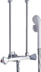BOSCH AG THERMOTECHNIK - Wandbatterie mit Brauseschlauch u. Handbrause, offen