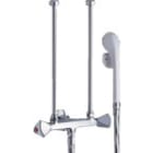 BOSCH AG THERMOTECHNIK - Wandbatterie mit Brauseschlauch u. Handbrause, offen