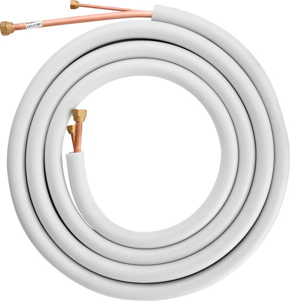 BOSCH AG THERMOTECHNIK - Kupfer-Doppelrohr-Paket mit 1/4'' und 1/2'', Länge 20 m