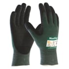 BAUEXPRESS - Arbeitshandschuh mit Noppen Schnittschutz 3 Gr. 9