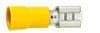CEMBRE - GF-F608 Flachstecker isol.PC 6,3x0,8 gelb