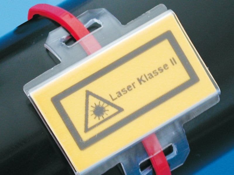 CEMBRE - 47097 MG-TAP Schild f. Schildchenträger PVC 18x27mm weiss