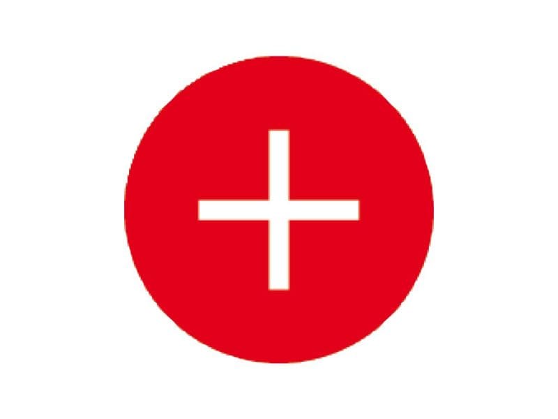 CEMBRE - Etiketten CS-Positiv Rot 12.5mm