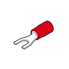 CEMBRE - RP-U4/1 Gabelkabelschuh isol.PC 0,25-1,5qmm M4 rot