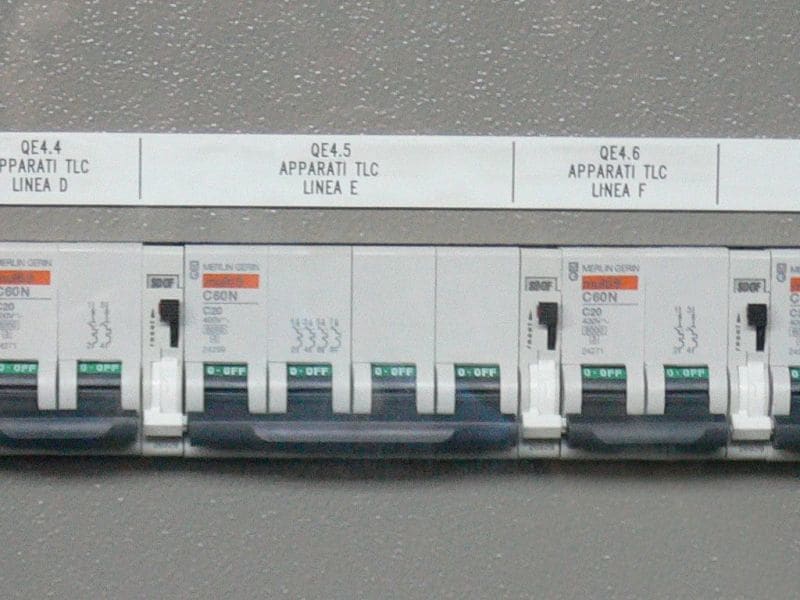 CEMBRE - 990868 MG-17.5-A Schild Schaltelement selbstkl. PVC 25x50mm weiss