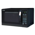 SHARP - Mikrowelle m.Grill,800/1000W,20L,8St.,schwarz