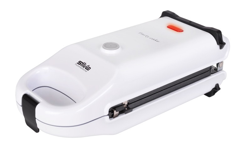 SILVA HOMELINE - Doughnut Waffel & Cake Pop Maker 700W 3 Einsätze weiß