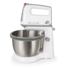 SILVA HOMELINE - Handmixer 400W 6Stufen 3.4L Edelst.Rührschüssel weiß
