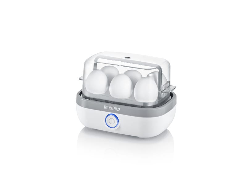 SEVERIN - Eierkocher f. 6 Eier 420W Summer weiß-grau