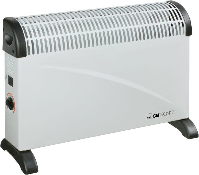 CLATRONIC - Standkonvektor 2000W 3St Thermostat Ü-Schutz ws-sw