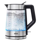 SILVA HOMELINE - Wasserkocher 2200W 1.7L kabellos Glas-edelstahl
