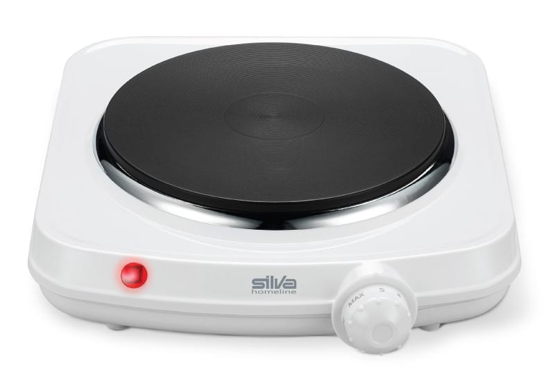 SILVA HOMELINE - Einzelkochplatte 180mm 1500W stufenl. weiß
