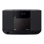 SILVA SCHNEIDER - Vertikal-Hifi-System 2x5W RMS CD MP3 BT USB AuxIn schwarz