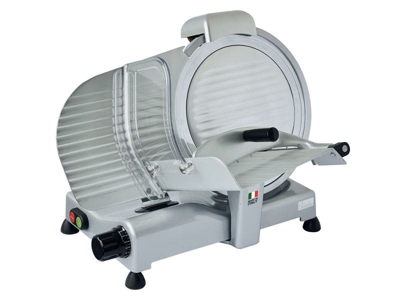 BKITCHEN - Allesschneider Metall 180W 30cm Hohlschliffmesser b.14mm si