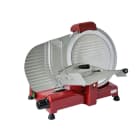 BKITCHEN - Allesschneider Metall 180W 30cm Hohlschliffmesser b.14mm rot