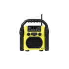 SILVA SCHNEIDER - Baustellenradio 100W BT FM PLL  IP55 USB-Ladefunkt. Akku gn