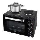 SILVA HOMELINE - Kleinküche 3200W Backrohr / 2 Kochplatten