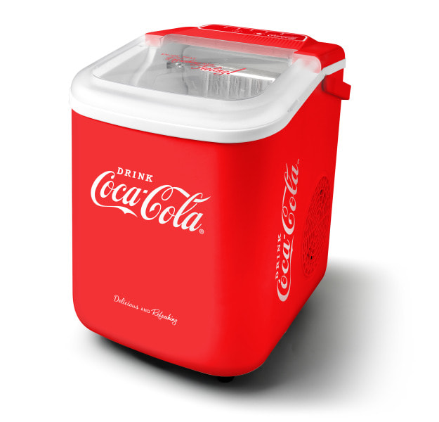 COCA COLA - Eiswürfelbereiter 8-10kg /24h 1.2L Tank CocaCola ro