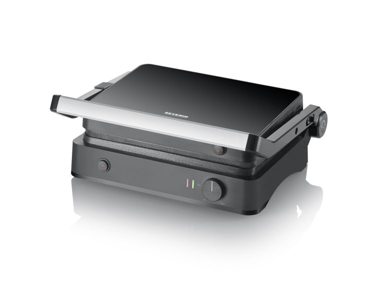 SEVERIN - Kontaktgrill 1800W Grillfl.30x22cm antihaft.Keramikpl. sw-si