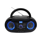 SILVA SCHNEIDER - Radio 40W UKW CD USB MP3 LCD-Disp. 20Senderspeicher sw
