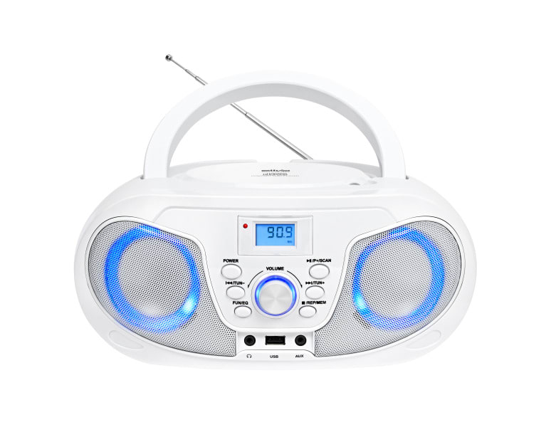 SILVA SCHNEIDER - Radio 40W UKW CD USB MP3 LCD-Disp. 20Senderspeicher ws