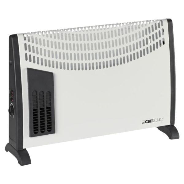 CLATRONIC - Standkonvektor 750/1250/2000W 3St. Thermostat Ü-Schutz ws-sw
