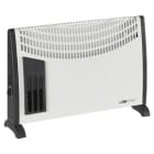 CLATRONIC - Standkonvektor 750/1250/2000W 3St. Thermostat Ü-Schutz ws-sw