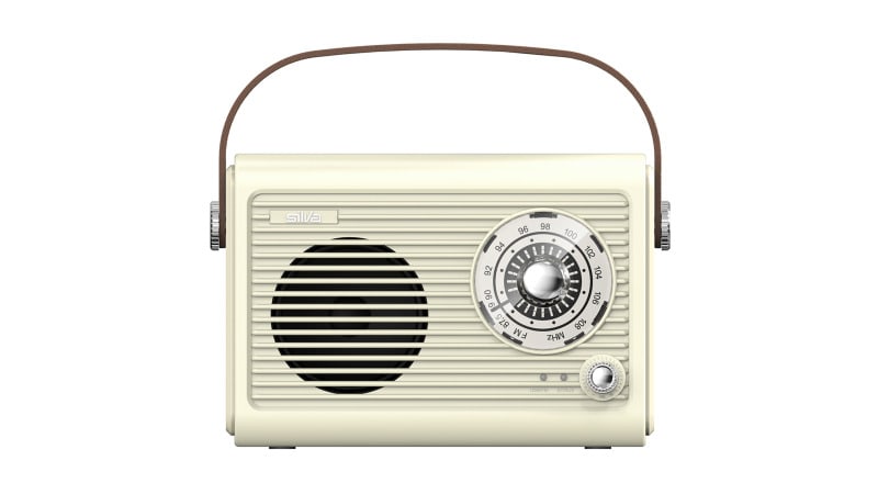 SILVA SCHNEIDER - Radio Retro 30W P.M.P.O Akku UKW USB BT AuxIn beige