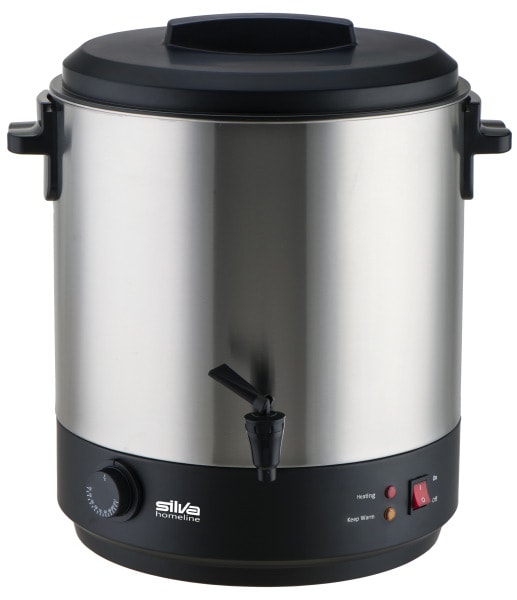 SILVA HOMELINE - Heißgetränke Automat 2500W 30L 30-110G Ablaufhahn edst-sw