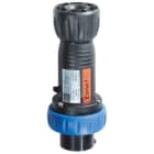STAHL - Stecker 16 A blau 9h
