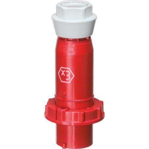 STAHL - Stecker 125 A rot 6h