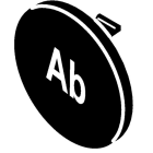 STAHL - Tastenschild 8602 sw AB