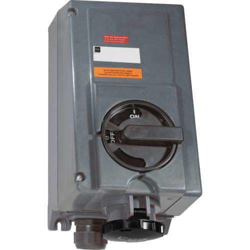 STAHL - Schaltersteckdose 125 A schwarz 7h