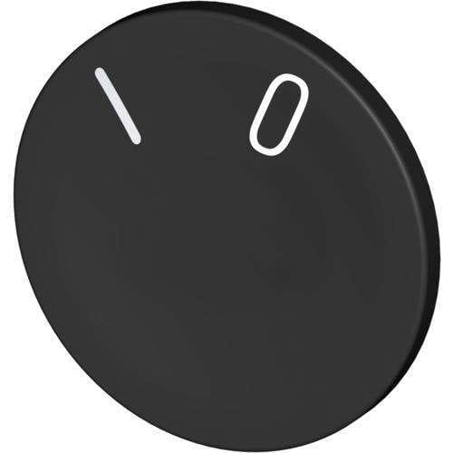 STAHL - Tastenschild 8602 schwarz I/0