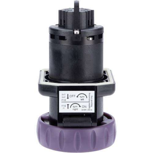 STAHL - Flanschsteckdose 16 A violett 10h