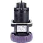 STAHL - Flanschsteckdose 16 A violett 10h