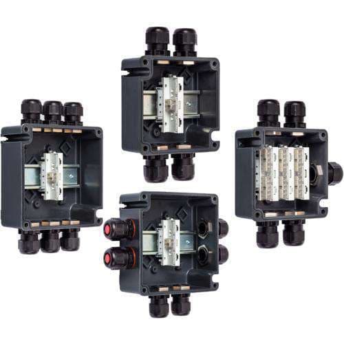 STAHL - Klemmenkasten Ex e 1 x 2-Leiter 4 mm2 lichtgrau