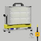 SONLUX - THORIX II Flex, 3 LED-Module, Abstrahlwinkel 60°, 230V, IP66, incl. Stativanbindung und 10m ZL H07BQ-F incl. Stecker IP68,