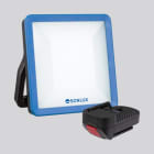 SONLUX - GLADIATOR SL I für BOSCH Akku B18V, IP20, 5-stufig dimmbar, incl. Wechseladapter Milwaukee