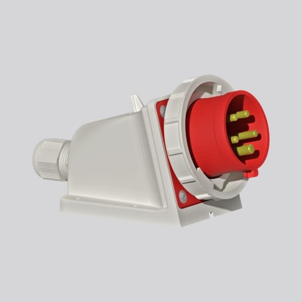 SONLUX - Netzanschlussstecker rot CEE 16A 5P für Thorix II Festinstallation 230V bis 400V