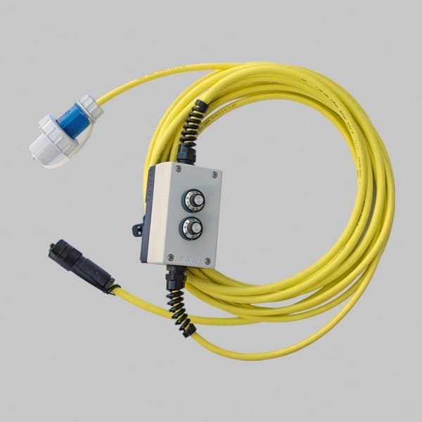 SONLUX - Zuleitung für POWERCASE, mit Stecker E+F68, getrennt dimmbar 0...100%