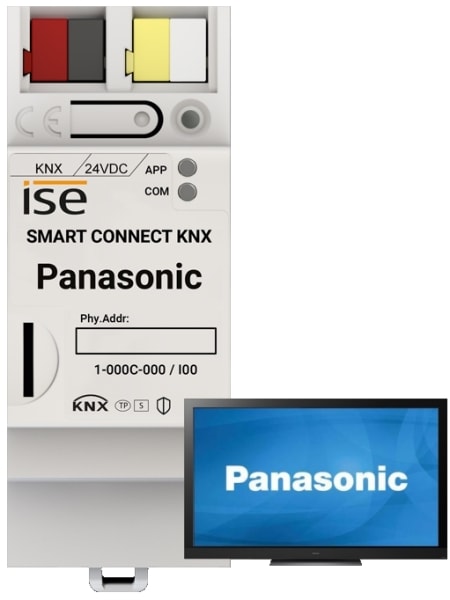 ISE - KNX Gateway für die Integration von Panasonic Fernsehern