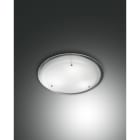FABAS LUCE - E27,Deckenleuchte,1X60W, 2fach schön geschliffenen Gläsern