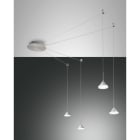 FABAS LUCE - Pendelleuchte, LED, 4x8W