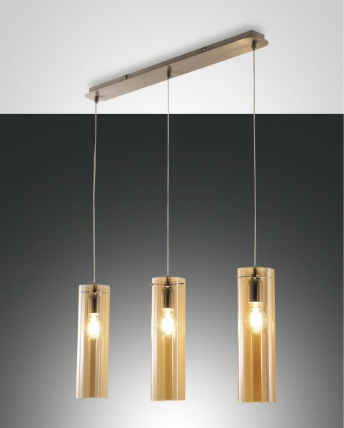 FABAS LUCE - Pendelleuchte, E27, 3X60W