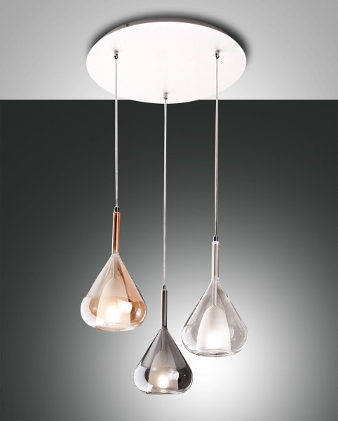 FABAS LUCE - Pendelleuchte, E27, 3X40W