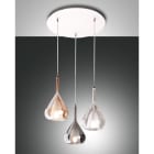 FABAS LUCE - Pendelleuchte, E27, 3X40W
